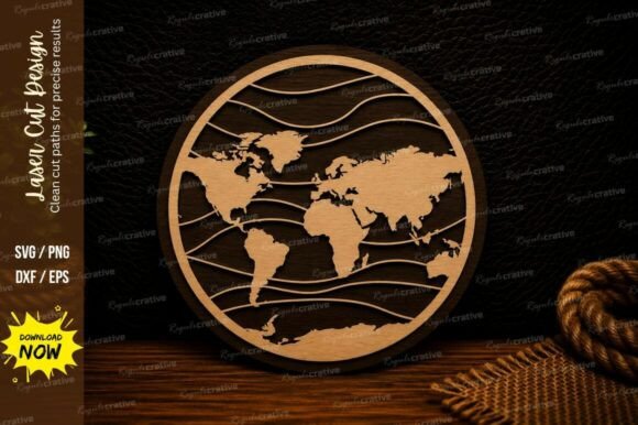 Download World Map Travel Adventure Wall Decor - Deco Collection