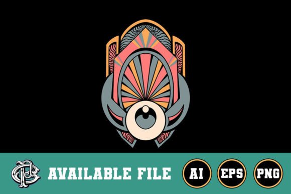 Download Trippy Eye T-shirt Design - Trippy Collection