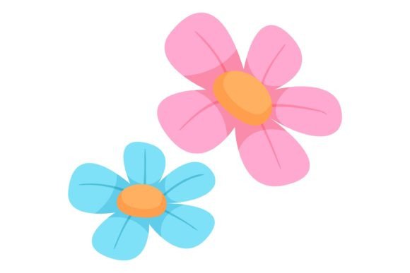 Download Cute Flower Decor Sticker Design - Deco Collection