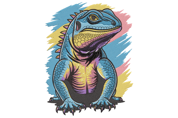 Download Vibrant Vibes Lizard - Vibrant vibes Collection