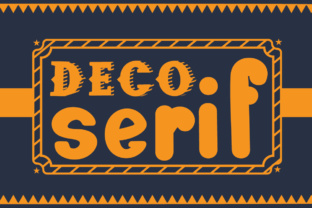 Download Deco Serif - Premium Resources