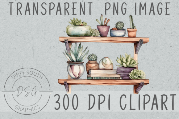Download Watercolor Boho Decor Shelf - Deco Collection
