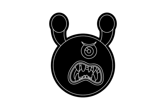 Download Monster Icon Design Scary Silhouette - Premium Bundle