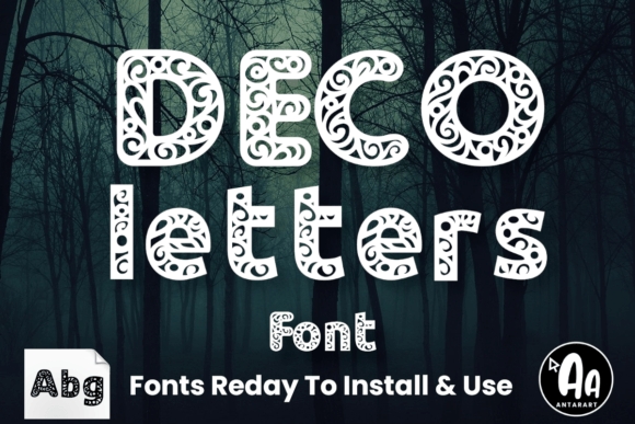 Download Deco Letters - Deco Collection